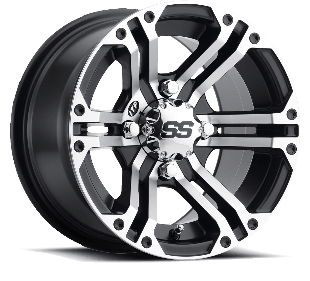 ITP SS Alloy SS212 Wheel Angled View Machined Finish